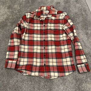 Taylor Stitch Crater flannel shirt engine plaid medium